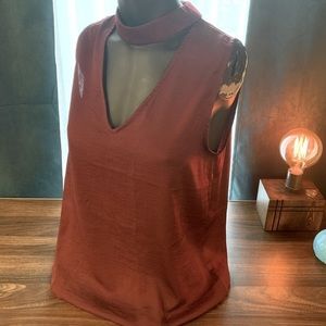 Banana Republic V-Neck Cutout Blouse